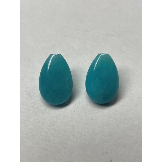 Collectie Milikan Huiscollectie Edelstenen Amazoniet  15x10mm 1039373