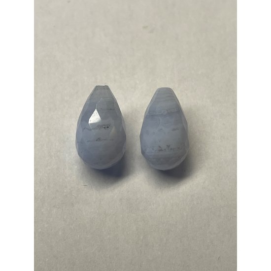 Collectie Milikan Huiscollectie Edelstenen Chalcedoon 13x8mm 1042808