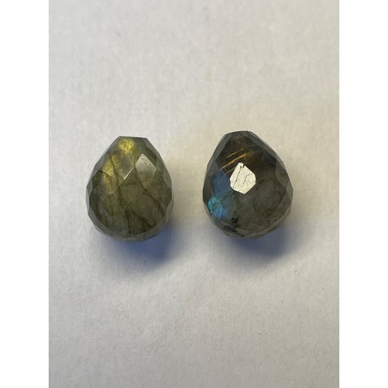 Collectie Milikan Huiscollectie Edelstenen Labradoriet 12x10mm 1049267