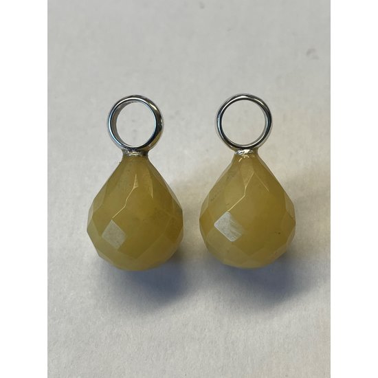 Collectie Milikan Huiscollectie Edelstenen Gele Barnsteen 15x13mm 1044950