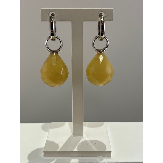 Collectie Milikan Huiscollectie Edelstenen Gele Barnsteen 15x13mm 1044950