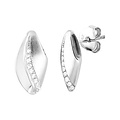 Collectie Milikan Zilveren gerhodineerde oorknoppen 10502542