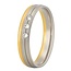 Aller Spanninga Aller Spanninga trouwring model 178 met 0.06crt diamant