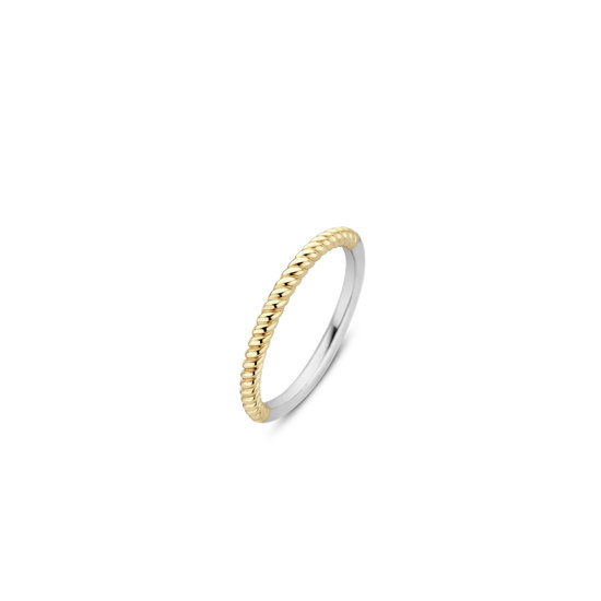 Ti Sento Milano TI SENTO MILANO Ring 1936SY zilver met verguld