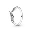 Pandora PANDORA 199533C01 Leaves sterling silver ring with zirconia, Sprankelende Bladeren Ring