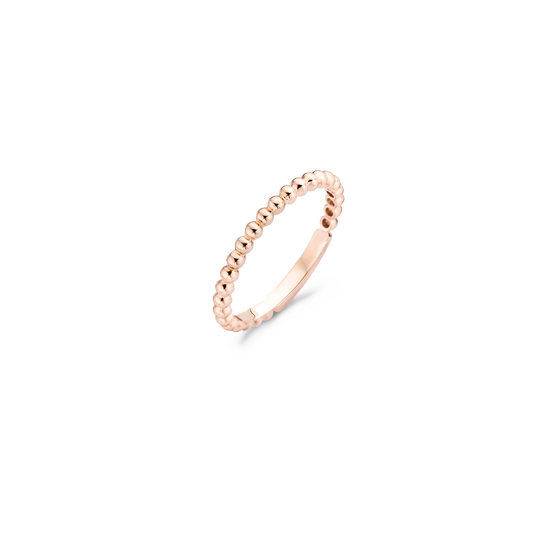 Blush BLUSH 14k roségouden ring bolletjesscheen 2 mm   (UITLOPEND) 1105RGO