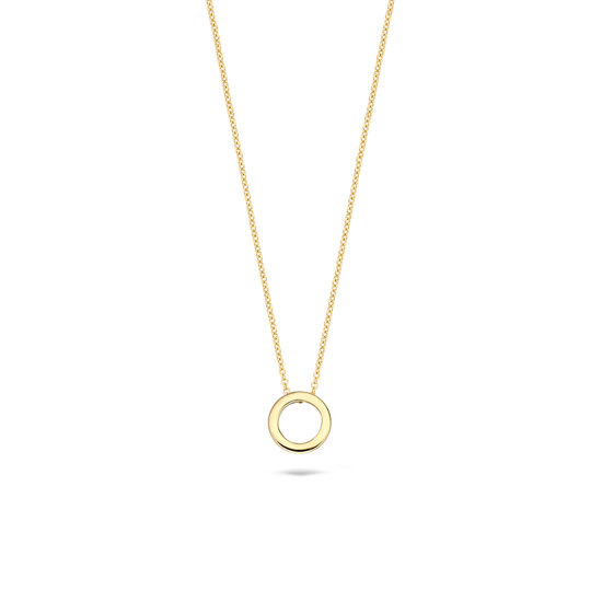 Blush BLUSH 14krt. Geelgouden collier 3083YGO, open rondje