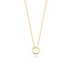 Blush BLUSH 14krt. Geelgouden collier 3083YGO, open rondje