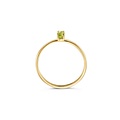 Blush BLUSH 14krt geelgouden ring met groene peridot 1204YGP (UITLOPEND)