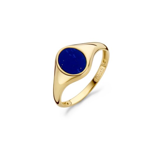 Blush BLUSH 14krt Geelgouden ring met Lapis  Lazuli 1214YLA