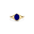 Blush BLUSH 14krt Geelgouden ring met Lapis  Lazuli 1214YLA