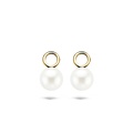 Blush BLUSH 14krt. Geelgouden oorbedels parel 9023YPW