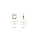 Blush BLUSH 14krt. Geelgouden oorbedels parel 9023YPW