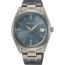 Seiko SEIKO Herenhorloge SUR371P1, titanium, rond 40 mm, lichtblauwe wijzerplaat, saffier glas, datum-6, 10 ATM.