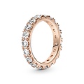 Pandora PANDORA ROSE 180050C01 Goldplated extension ring with zirconia