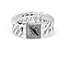 Buddha to Buddha BUDDHA TO BUDDHA 156 Chain Big Black Spinel Limited Bracelet Silver