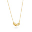 Blush BLUSH 14k Geelgouden collier met ringetjes 3087YGO