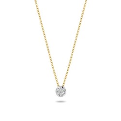 BLUSH Diamonds 14krt Geelgouden Collier 3600BDI