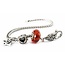 Trollbeads TROLLBEADS  Armband TSA21F Kerstster, startersarmband met 3 bedels