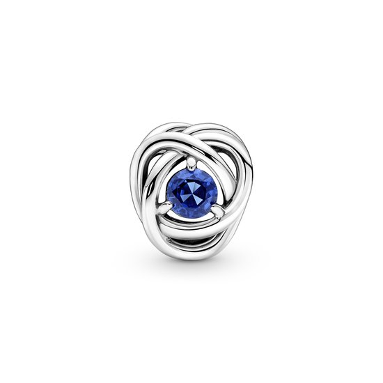 Pandora PANDORA September Geboortesteen Blauwe Oneindige Cirkel Bedel 790065C07