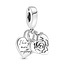 Pandora PANDORA Roos Hart Hangslot Dangle 790086C00