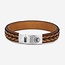 Rebel&Rose Rebel&Rose RR-L0080-S-L 2 Stranded 925 Cognac