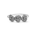 Pandora PANDORA 190786C01  Pansy sterling silver ring with zirconia