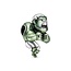 Pandora Pandora Marvel Hulk bedel zilver 790220C01