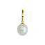 Collectie Milikan 14k geelgouden hanger met zoetwaterparel 13x8.5mm 1050709