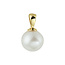 Collectie Milikan 14k geelgouden hanger zoetwaterparel 12.5x7.5mm 1050707