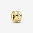 PANDORA PANDORA Shine Clip 768645C01 Yellow Sparkling Row Clip Bedel