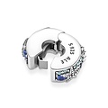 Pandora PANDORA 791678C01 Starfish and Shell  sterling silver clip with silicone grip