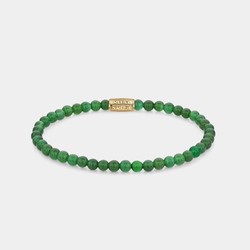 Rebel&Rose RR-40106-G Green Harmony Gold 4mm