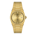 Tissot TISSOT PRX 35MM T137.210.33.021.00 staal/staal goudkleurige PVD coating, goudkl. wijzerplaat, 10ATM