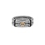 Buddha to Buddha BUDDHA TO BUDDHA 842 Ellen Double Limited Ring Silver Gold 14krt,