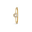 Miss Spring MISS SPRING ring Joy MSR645GG-DI, geelgoud totaal 0.07crt W/P maat 55