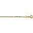 Collectie Milikan 14 karaat geel gouden figaro collier 45 cm lang 1050756