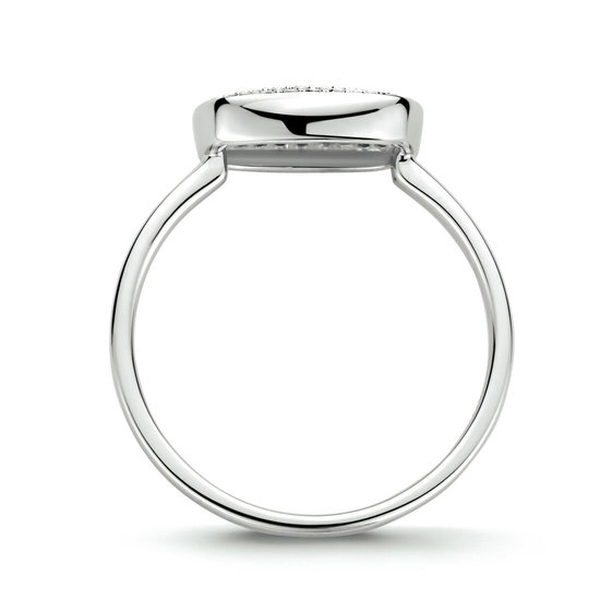 Collectie Milikan 14 karaat witgouden ring  met tot. 0.27 crt. H/SI, maat 17.25 1052185