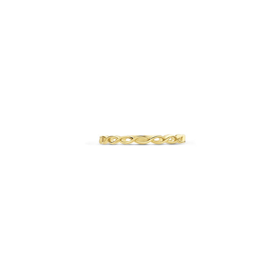 Blush BLUSH 14k Geelgouden Ring 1220YGO, gevlochten