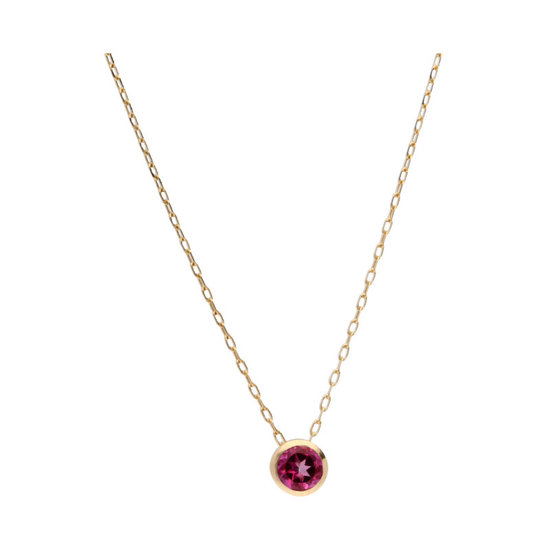 SWING JEWELS Collier Maandsteen Oktober roze Toermalijn C-K14-W1327-TU