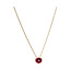 Swing Jewels SWING JEWELS Collier Maandsteen Oktober roze Toermalijn C-K14-W1327-TU