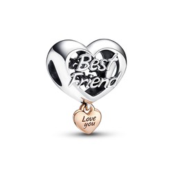 PANDORA Rose Best Friend Charm 782243C00