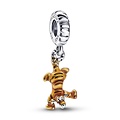 Pandora PANDORA Disney Tigger silver dangle with orange enamel  792213C01