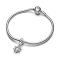Pandora PANDORA Paw silver dangle with zirconia 792247C01