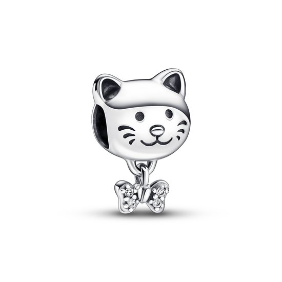 Pandora PANDORA Cat silver charm with zirconia 792255C01