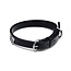 PANDORA PANDORA Pet collar with steel and black leather-free fabric 312262C01