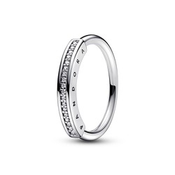 PANDORA 192283C01 Signature I-D Pavé Ring