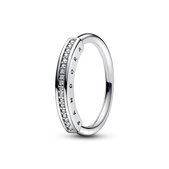 Pandora PANDORA 192283C01 Signature I-D Pavé Ring