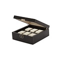 Wolf 1834 Wolf 1834 Palermo 6pc Watch Box 213802 Anthracite