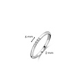 Ti Sento Milano TI SENTO MILANO 12250ZI Zilver gerhodineerde ring met 3x zirconia